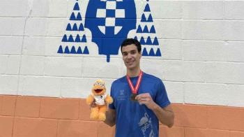 David Vivas se clasificó tercero en el Campeonato de Madrid universitario de Karate