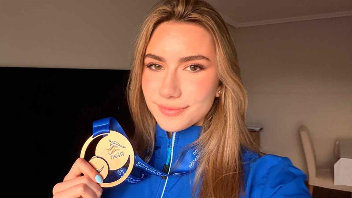 Se colgó la medalla de oro en 50 metros braza y en 50 metros mariposa