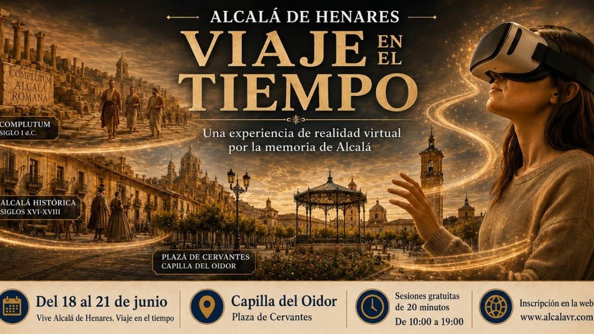 Esta propuesta de realidad virtual supone un viaje en el tiempo