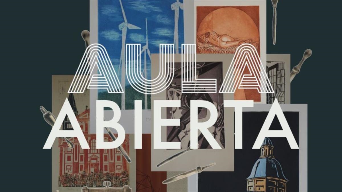 Es una muestra de la Asociación de Artistas Plásticos Aula Abierta
