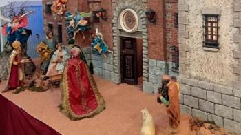 Su visita forma parte del programa de Navidad del Ayuntamiento