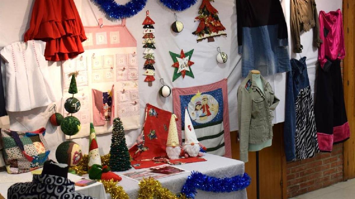 Se puede visitar en el hall de la Casa de Cultura hasta el jueves 21 de diciembre