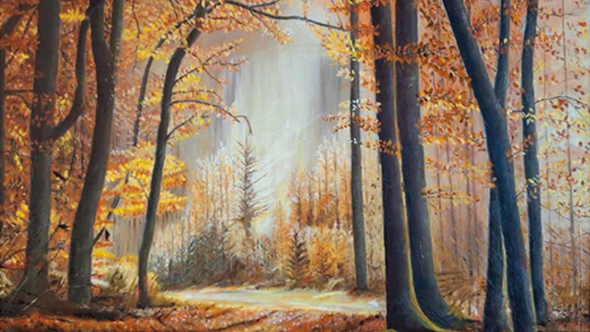 La exposición ‘Entorno, Sierra y Mar’ plasma el entorno que rodea a la artista