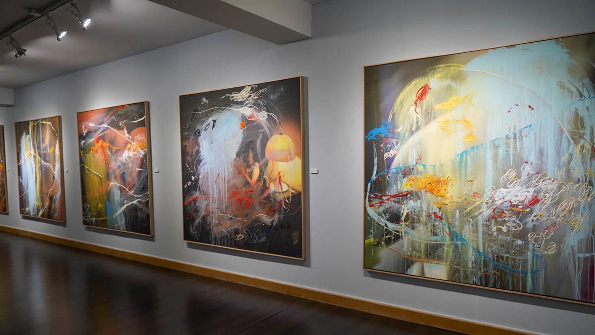 La muestra está compuesta por unas 30 pinturas y dibujos