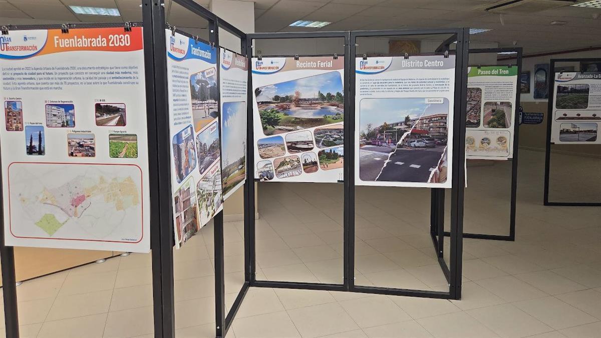 El Ayuntamiento presenta una exposición itinerante que recoge las principales actuaciones urbanísticas, sociales y culturales que marcarán el desarrollo de la ciudad