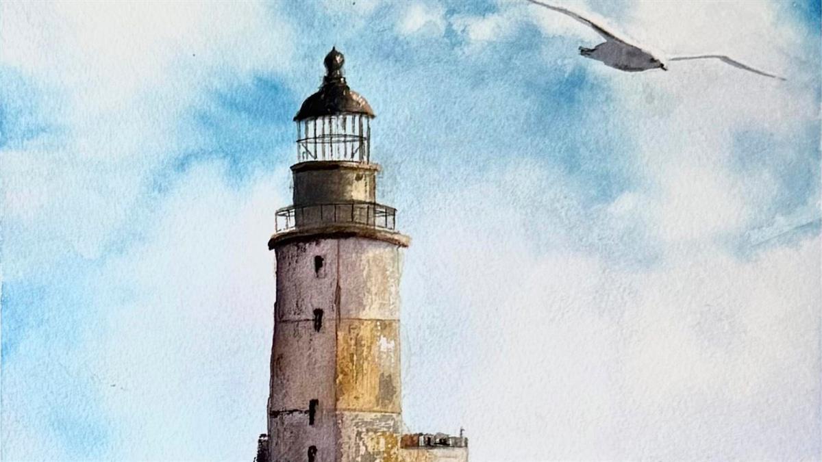 Las obras reflejan amaneceres, atardeceres, auroras boreales o cielos nocturnos