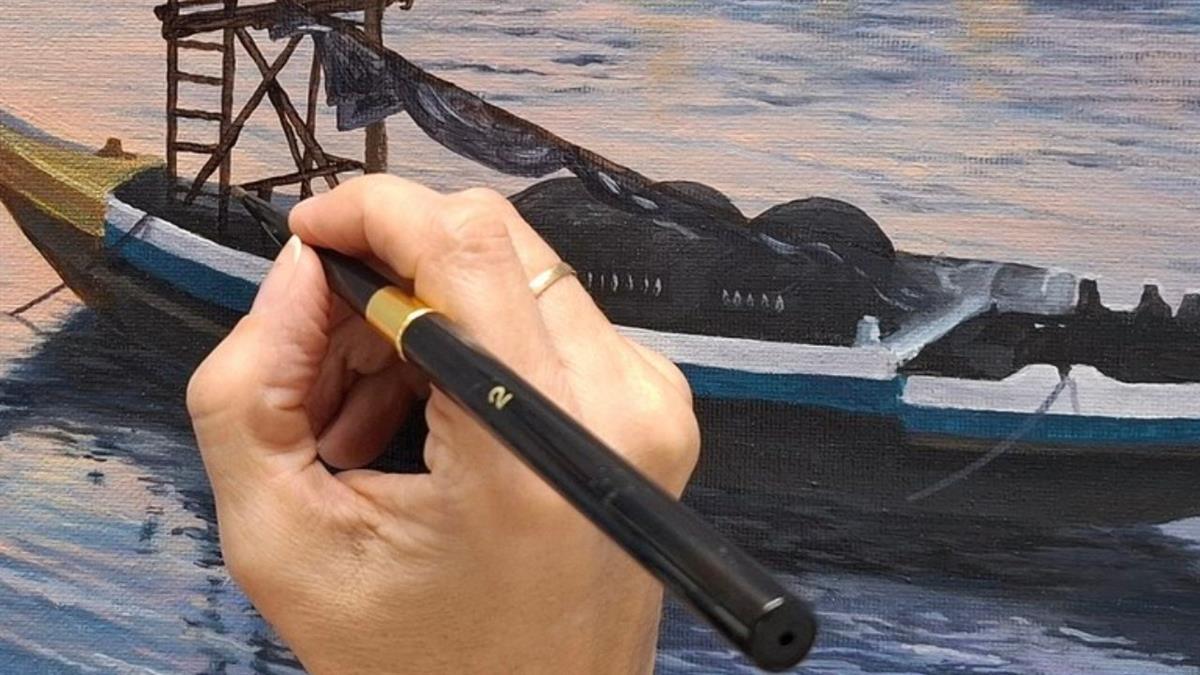 Santiago de la Quintana y los alumnos del Taller El Sótano muestran sus obras