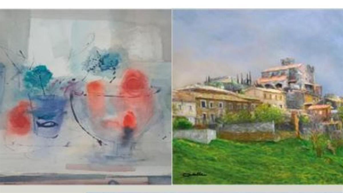 Los artistas Manuel Ovalle y Carmen Martín Arranz muestran su obra