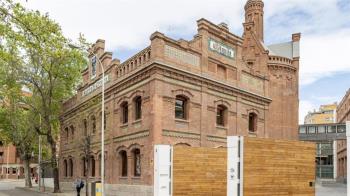 Es uno de los edificios más emblemáticos de la arquitectura industrial madrileña