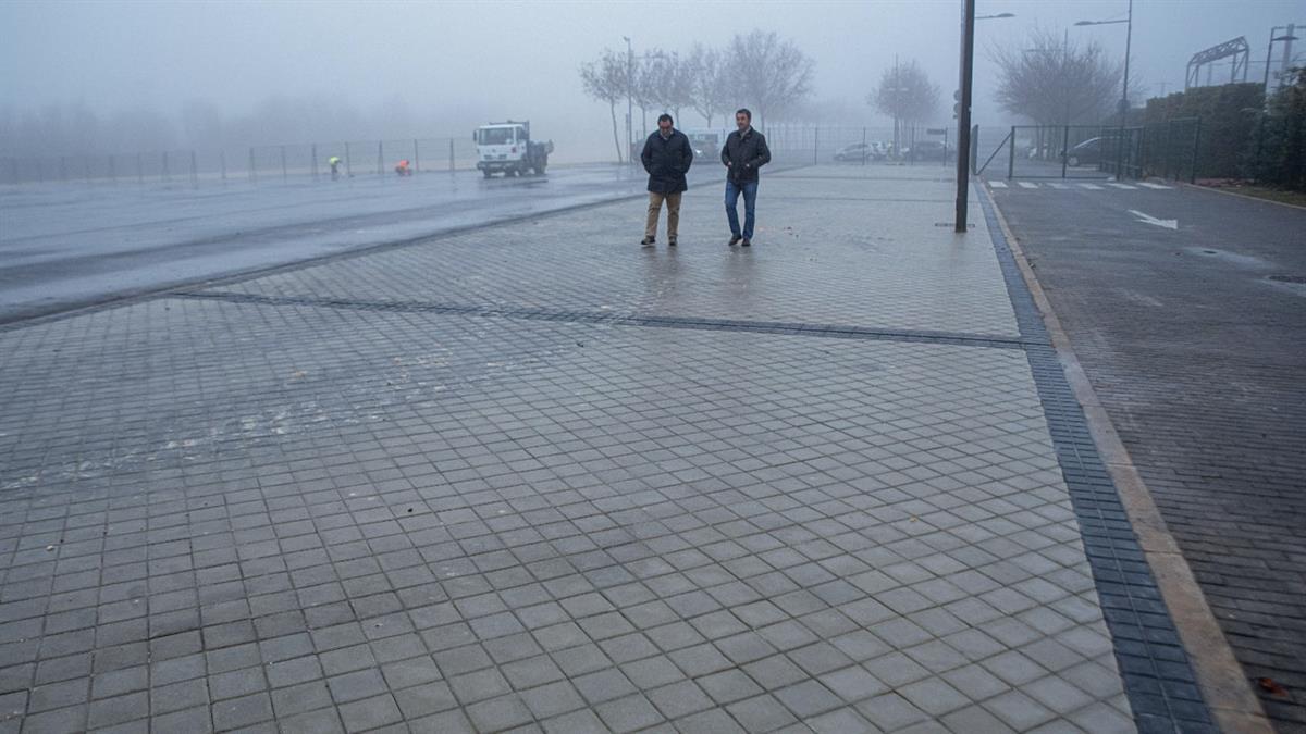 El Ayuntamiento de Boadilla construye cerca de 900 metros de acera