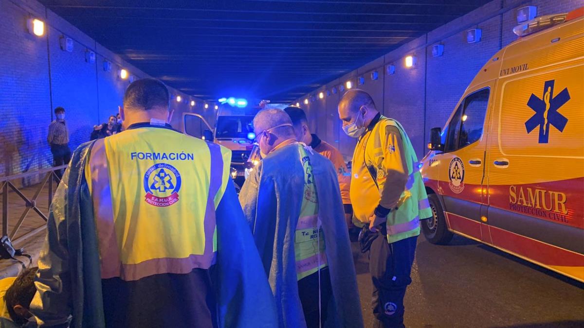 Ocurrió en el túnel de la Calle Comercio