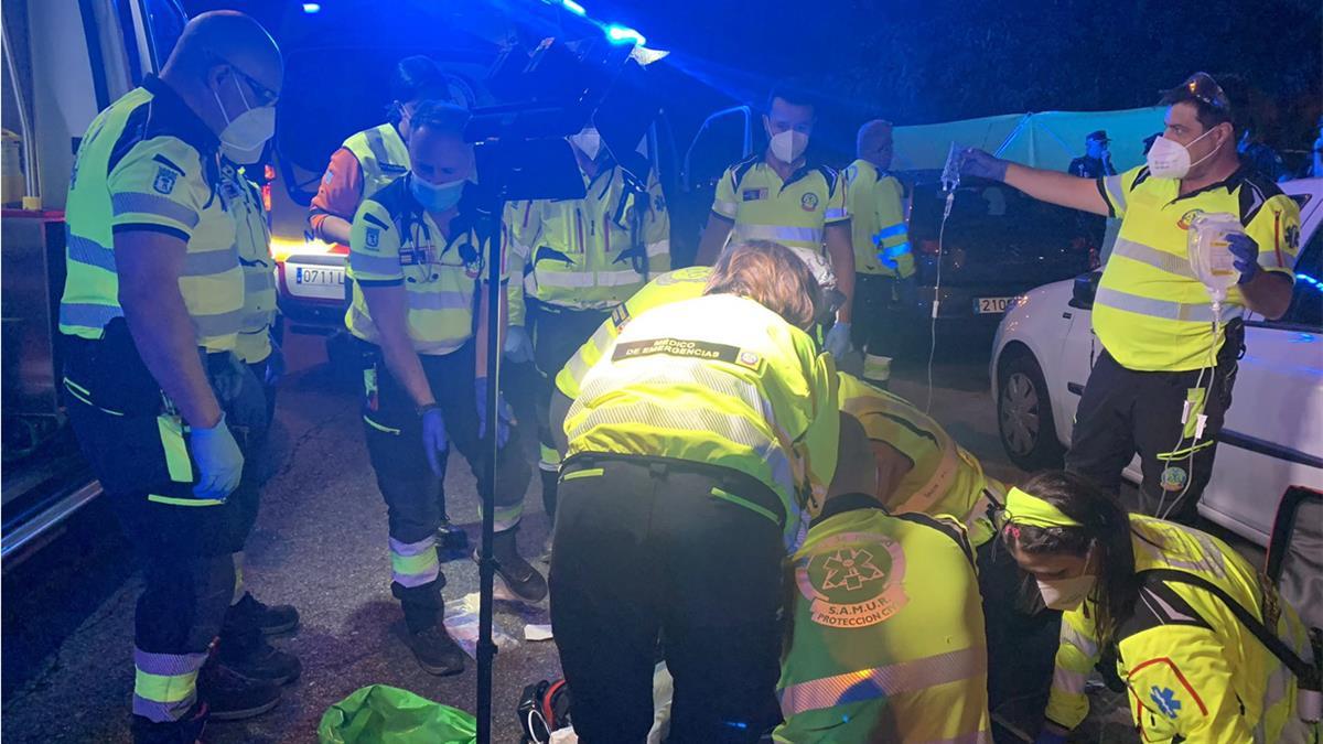 Los hechos ocurrieron la madrugada del sábado en la calle Santa María de la Cabeza 