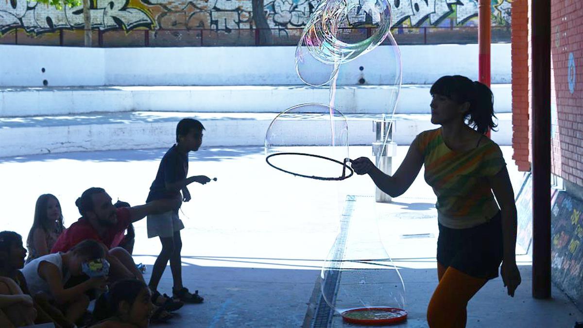 ‘Bubble Factory’ pone el broche de oro a FAMMA Kids Camp 2023
