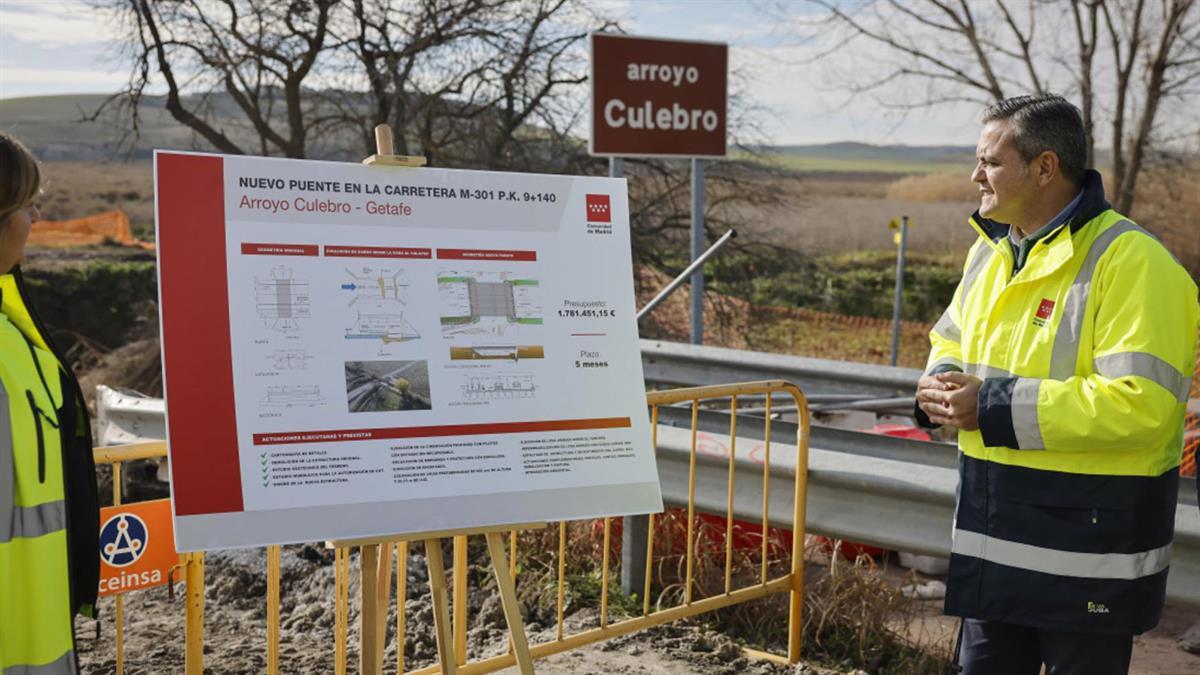 La Comunidad de Madrid ha destinado a estos trabajos dos millones de euros