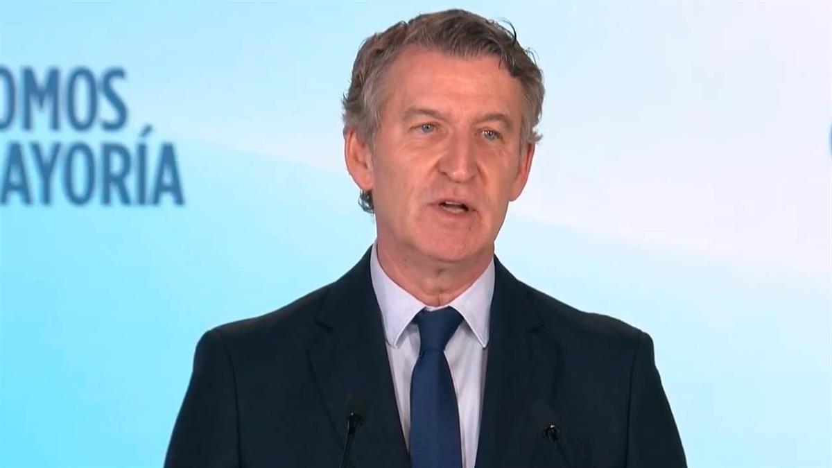 El líder del PP tiene claro que “la falta de valores no renta a los españoles”