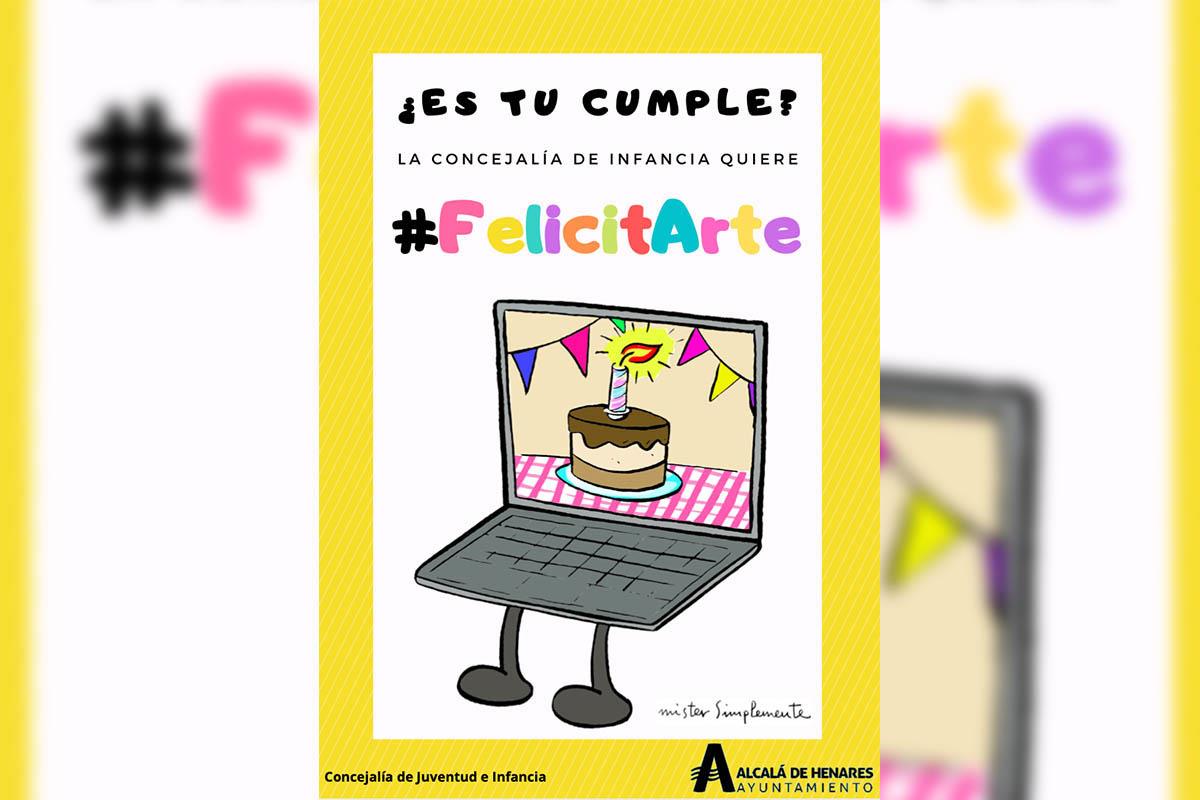 Las felicitaciones de cumpleaños realizadas por artistas locales ya han llegado a más de 300 peques 