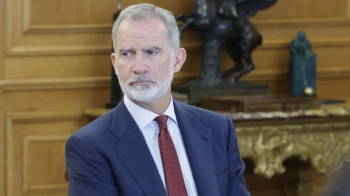 El rey de España traslada su apoyo a los afectados por el accidente ferroviario