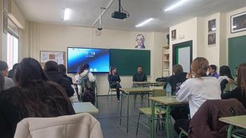 Participamos en la Feria de las Profesiones del I.E.S. Profesor Ángel Ysern