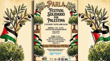 El Comité por Palestina de Parla organiza un Festival Solidario con artistas locales a beneficio de UNRWA