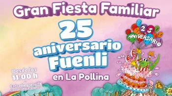 El 26 de mayo, en La Pollina, habrá una gran fiesta familiar con motivo del 25 aniversario del nacimiento de la mascota fuenlabreña