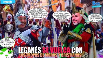 La Fiesta de Moros y Cristianos asombra a los vecinos de Leganés 