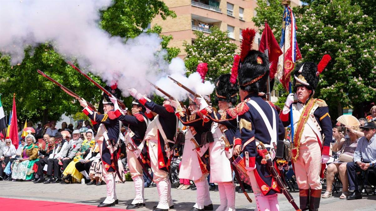Rinden homenaje a quienes propiciaron el alzamiento del pueblo español contra las tropas napoleónicas