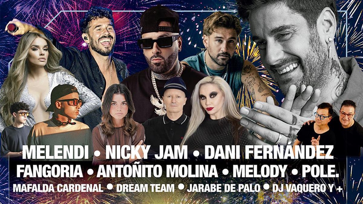 Nicky Jam, Dani Fernández, Fangoria, Antoñito Molina, Melody o Pole colgado el cartel de no hay billetes en sus conciertos 