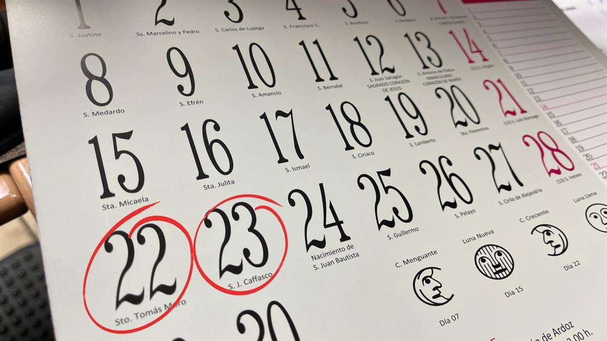 La Junta de Gobierno Local aprueba el calendario para 2026