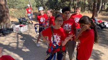 Los niños y adolescentes que forman parte de los órganos de participación fueron de excursión a Urban Camp