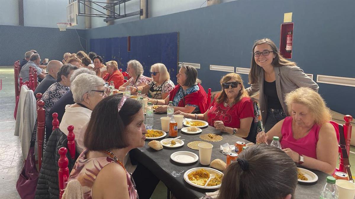 Los mayores del municipio fueron los 'protas' durante el último día