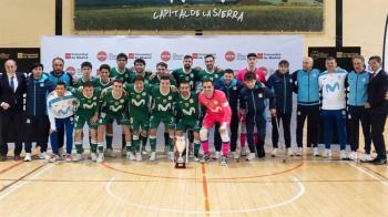 Paco Díez, presidente de la RFFM, asistió a la final