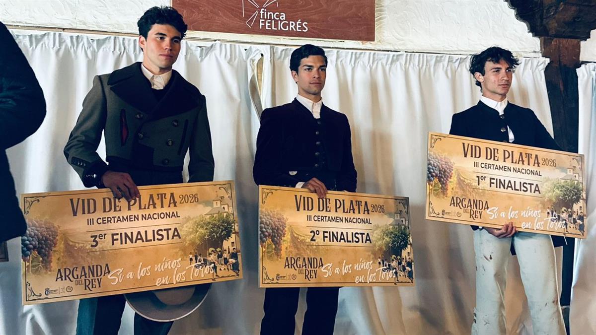 Armando Rojo, Manuel León y Francisco Benito son los tres novilleros vencedores