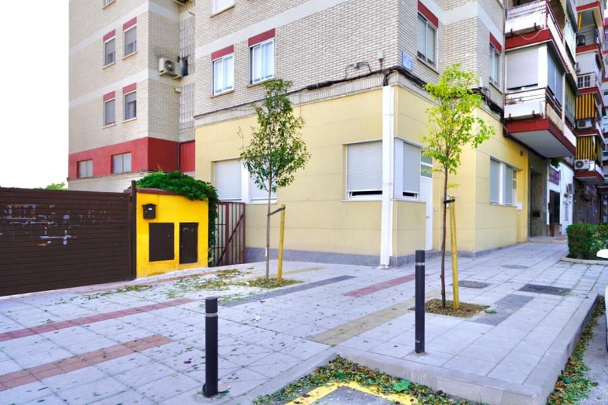 La calle cuenta con un nuevo colector y unas rejillas para la recogida de aguas pluviales 