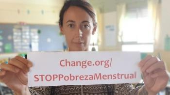 Una profesora se ha propuesto acabar con la "pobreza menstrual" en los centros educativos de la Comunidad 