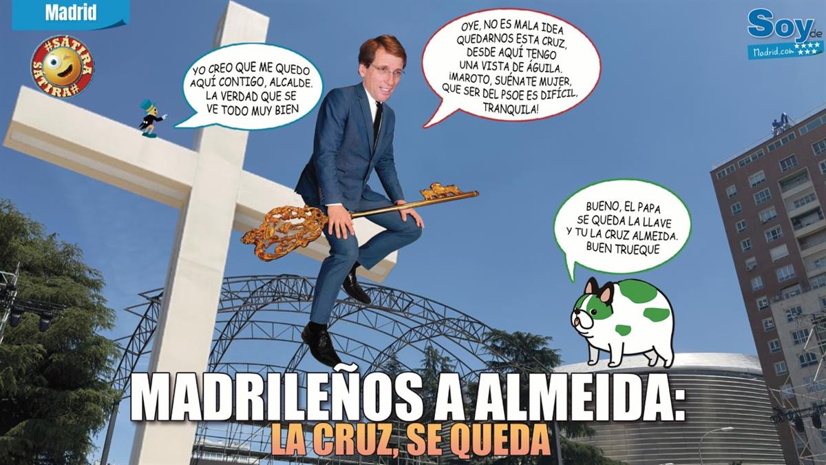 Hazte Oír reúne más de 46.000 firmas para pedir al Ayuntamiento de la capital que mantenga este monumento católico