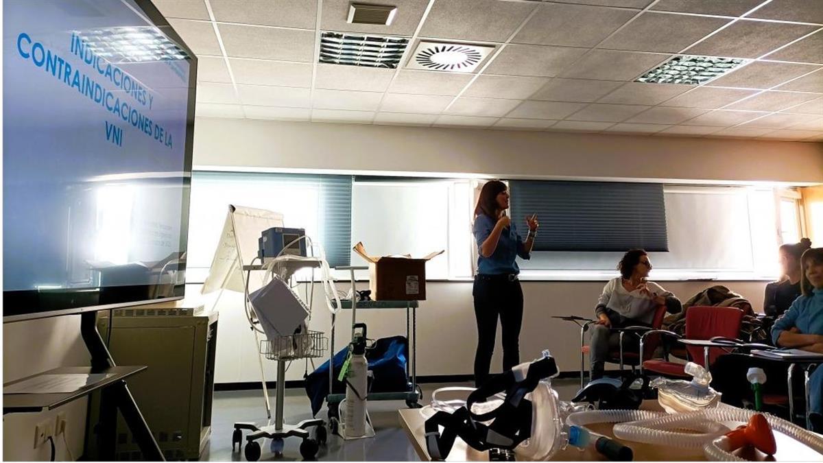 Se ha celebrado la séptima y octava edición del Curso de Iniciación a la Ventilación No Invasiva en Urgencias