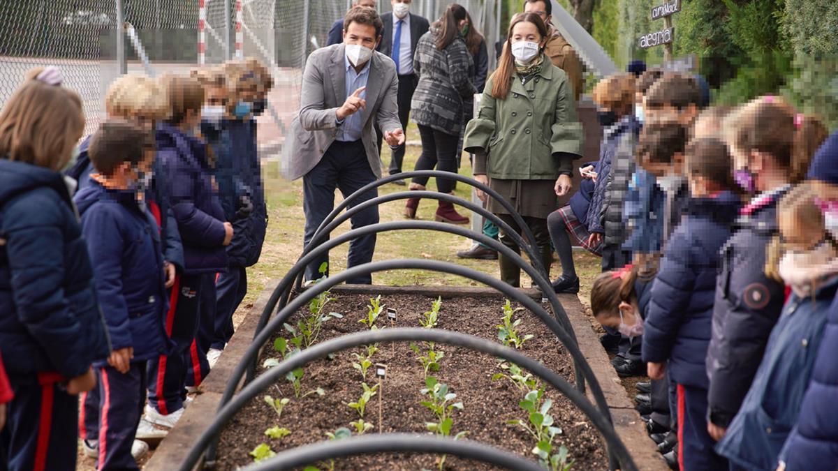 Nueve de las Ecoescuelas del municipio se han adherido la iniciativa
