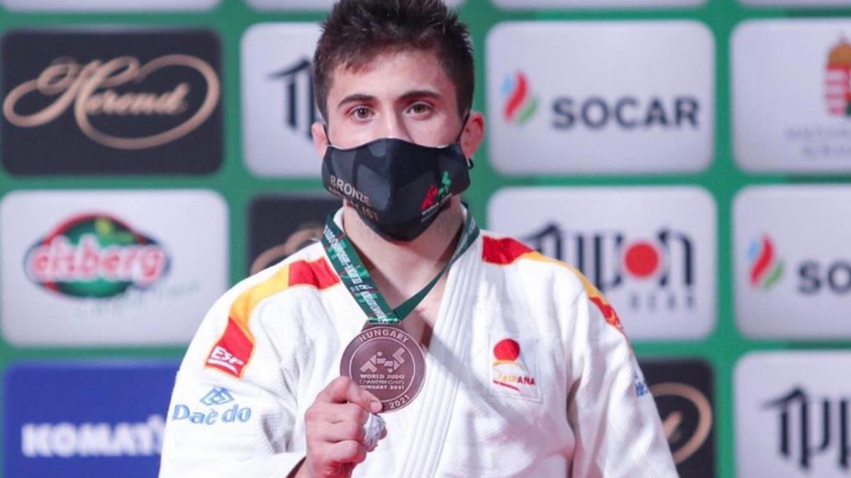 El judoka fuenlabreño ha logrado colocarse en el TOP 3 Mundial