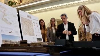 Estudiantes de la Universidad Francisco de Vitoria han participado en un concurso de ideas para modernizar el corazón del municipio