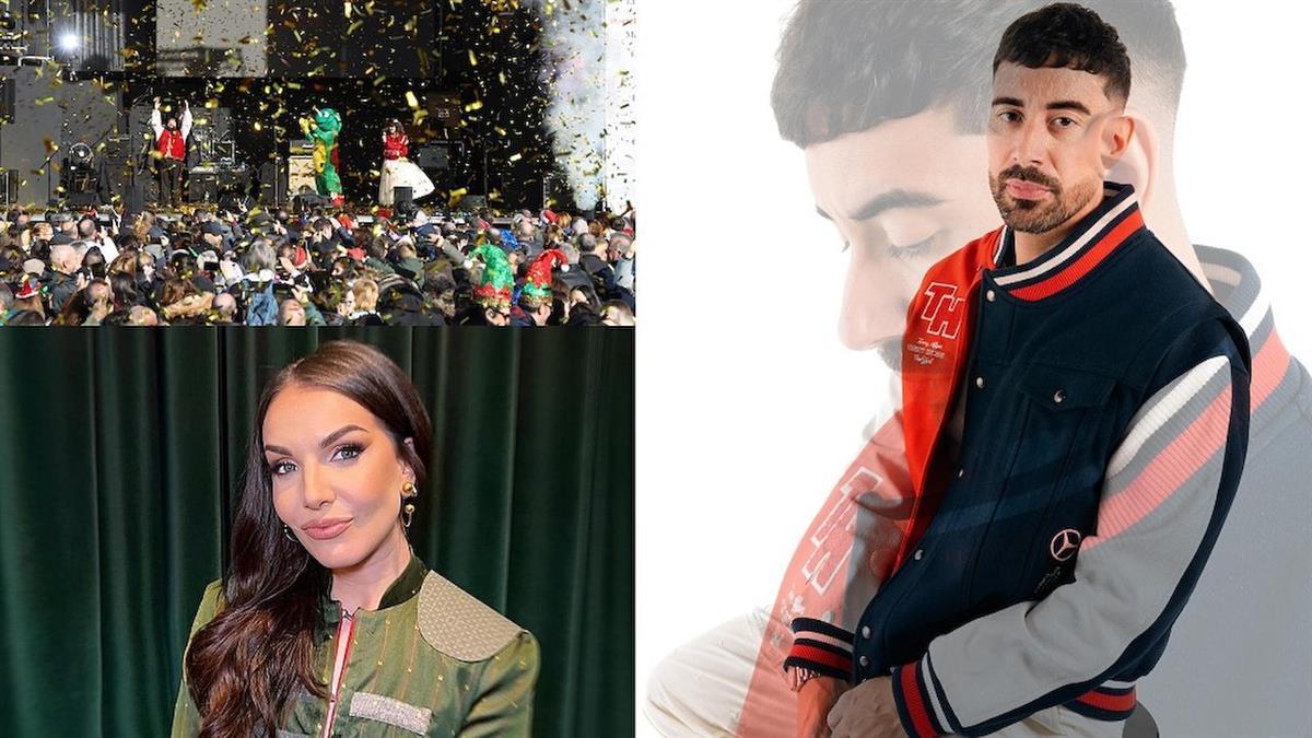 La Plaza de la Constitución y la Plaza de España acogen la fiesta preuvas y la tardevieja antes de las campanadas de fin de año