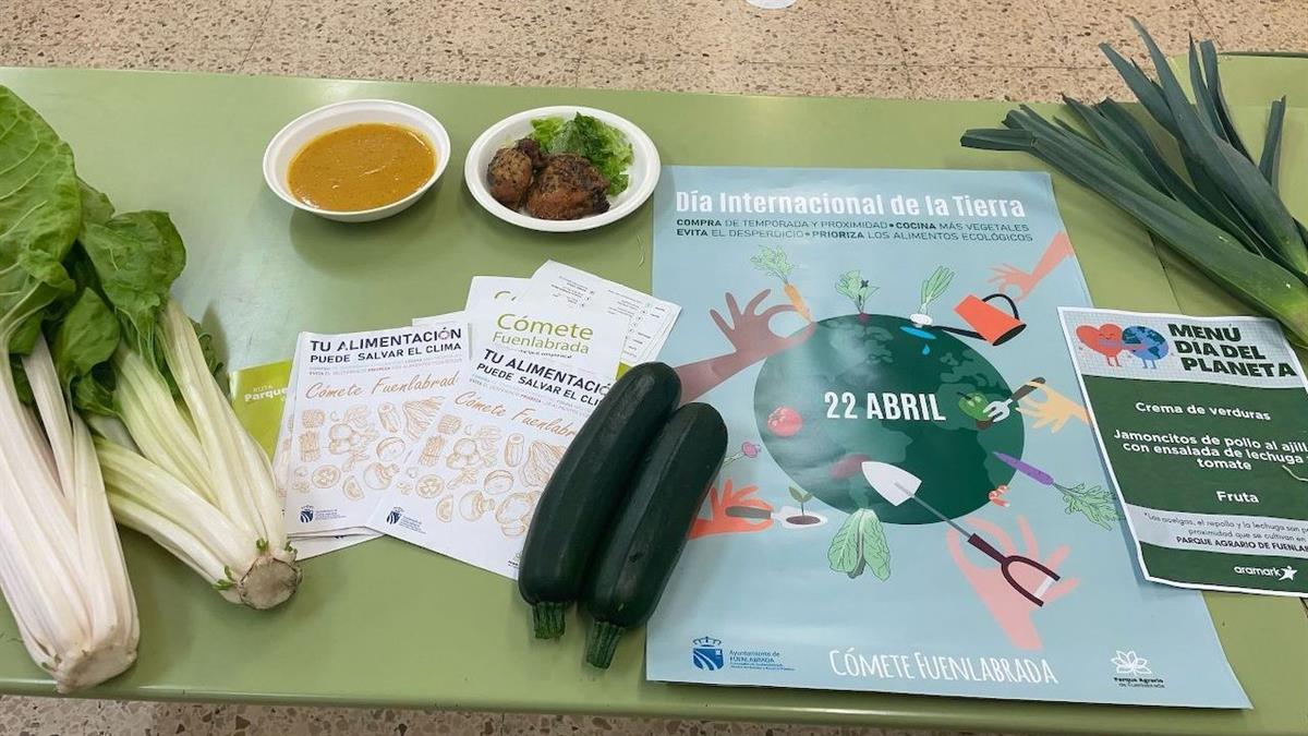 Más de 4.200 escolares participan esta semana en la iniciativa “Comida por el Clima” con menús saludables elaborados con productos locales y de temporada