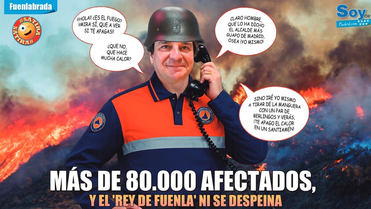 Javier Ayala tan solo aporta dos vehículos de Protección Civil para ayudar en el peor incendio de la historia de Madrid
