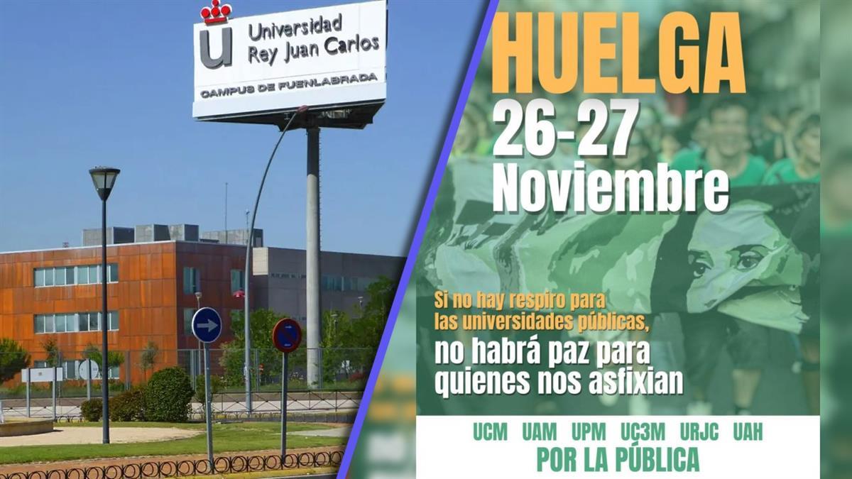 La plataforma 'Fuenlabrada, por lo público' denuncia la infrafinanciación de las universidades públicas