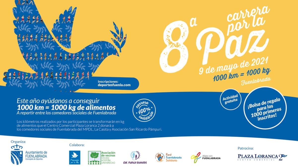 Del 9 al 16 de mayo se celebrará la octava edición de la popular carrera fuenlabreña