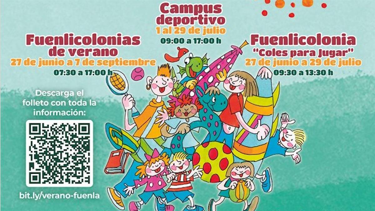 Se trata de un amplio programa de actividades de conciliación familiar y ocio educativo para niños y niñas de Fuenlabrada