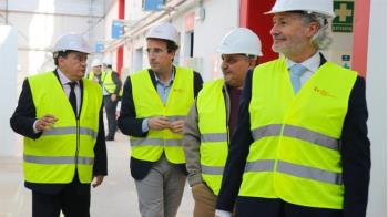 El alcalde visitó el Centro de Formación de la Fundación Laboral de la Construcción de Madrid, en Vicálvaro