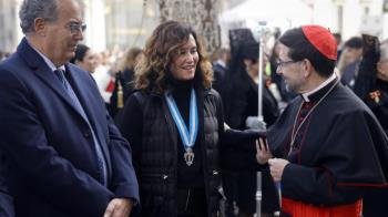 La presidenta envía una carta al arzobispo de Madrid solicitando que se oficie una misa en la Catedral