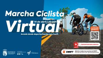 La Concejalía de Deportes celebró esta prueba a través de la plataforma ZWIFT