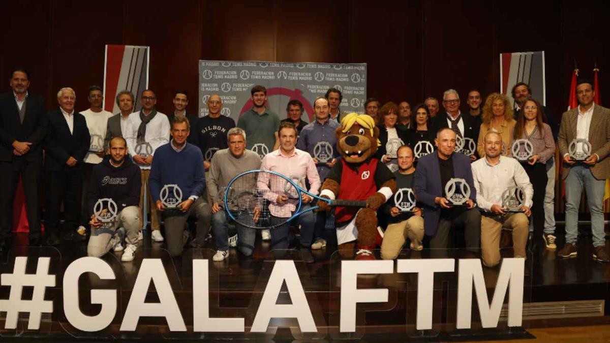 Sirvió para conmemorar un magnífico año para el tenis madrileño