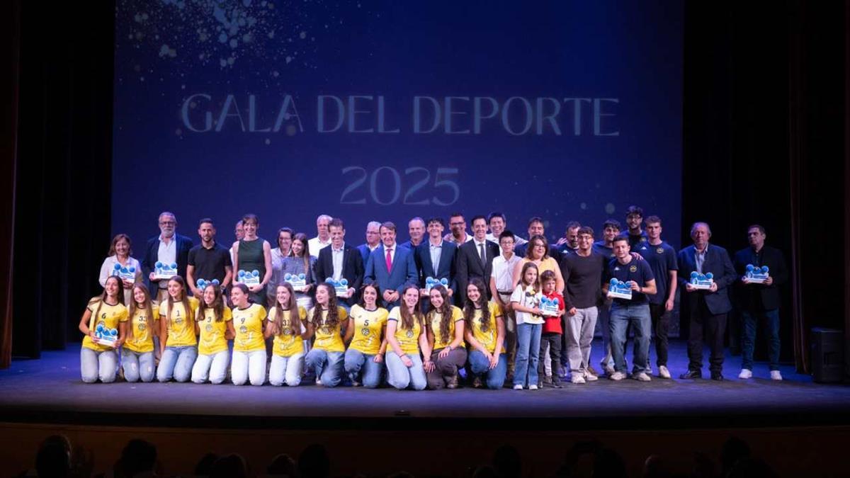 El Teatro del Centro Cultural Adolfo Suárez acogió la celebración de la Gala del Deporte